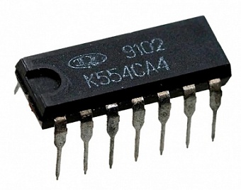 К554СА4, Микросхема компаратор (DIP14)
