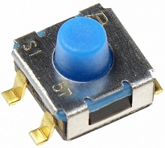 7914G-1-000E, Кнопка тактовая SMD (h=1,65мм)