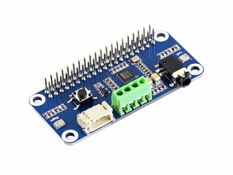 WM8960 Hi-Fi Sound Card HAT for Raspberry Pi, Stereo CODEC, Play/Record