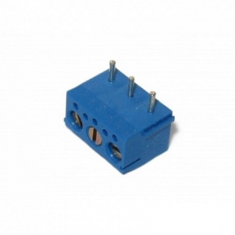 DG340-3.81-03P-12-00A(H), Винтовой клеммный блок с защитой провода, 3 контакта. Серия DG340-3.81