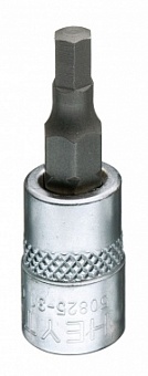 головка торцевая 1/4DR с вставкой-битой 5 мм под внутренний шестигранник, L-36 мм