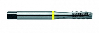 Метчик машинный YELLOW RING HSS-E, DIN 371, Тип B, M 8 x 1.25, ISO DIN 13, спиральная подточка, для