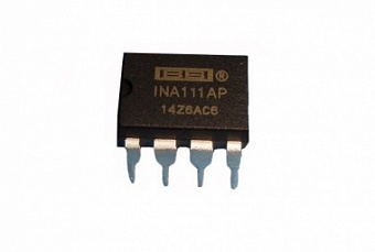 INA111AP, Микросхема измерительный усилитель (DIP8)