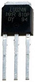 IRLU024NPBF, Транзистор полевой  (N-канал 55В 17А IPak)