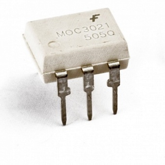 MOC3061M, Опто симистор x1 4.17kV 600V 0.015A 0.25W -40...+85C