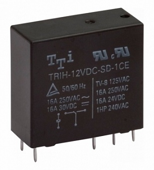 TRIH-24VDC-SD-1CE-R, Реле электромагнитное Pbf