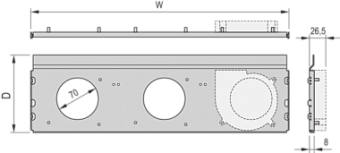 24572-404, FAN UNIT 28HP 160D CPL.