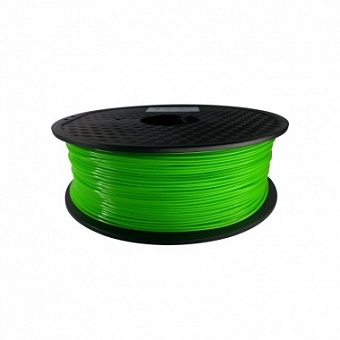 PLA plastic 3mm for 3D printers. 1000g. [Green]