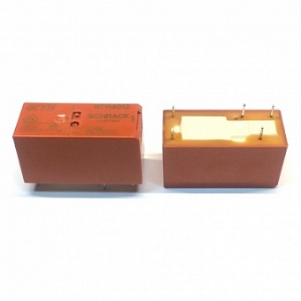 RT114012, (1419108-1), Реле электромагнитное Power PCB RT1 1FormC(CO) 12A 12VDC Plug-in