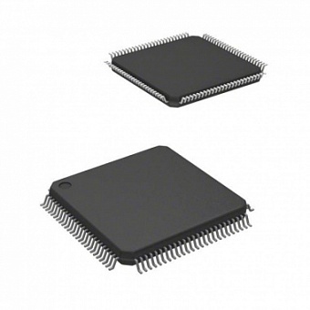 TMS320F2802PZA, DSP-процессор 32-бит, 60МГц, RAM 12кБ,Flash 64кБ, 8 x ШИМ, 16 каналов АЦП 12-бит, CA