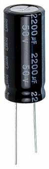 SH050M2200B7F-1636, Конденсатор электролитический (2200мкФ 50В 105гр 16x36мм серия SH)