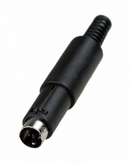 1-440, Разъем mini DIN 6 pin шт пластик на кабель