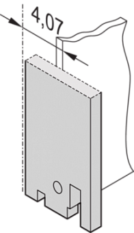 30118-328, PART.FRONT PANEL 3U  4HP