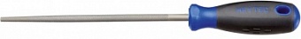 5081679 Напильник, круглое сечение, L-8/200 мм, двухкомпонентная рукоятка, отверстие для подвеса