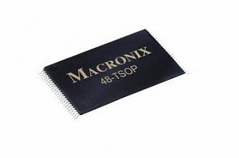 MX30LF1G18AC-TI, Микросхема памяти Flash c архитектурой И-НЕ (3В 1Гбит 128M x 8 25нс TSOP48)