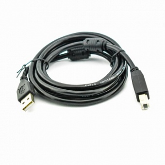 Каб.USB 2.0 Pro CCF-USB2-AMBM-6AM/BM, 1.8м, экран, феррит.кольцо,черн