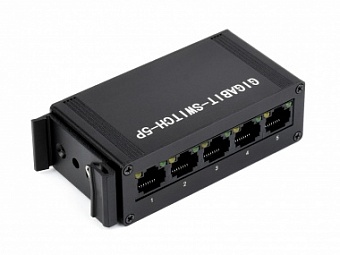 Gigabit-Switch-5P (US), Коммутатор на DIN 10/100/1000M