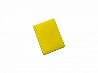 51-901.4, Линза жёлтая прямоугольная 15.3 x 21.5 mm