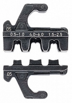 KN-973905, Плашка опрессовочная для открытых штекерных соединителей без изолятора (ширина штекера 4