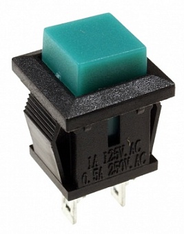 PB-02GN-G кнопка без фикс.125В 1А зелен. (SPA-108B4,PSW9A)