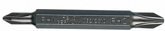 6212610, Бита двухсторонняя серия Industrial PH1/PH2, 60 мм