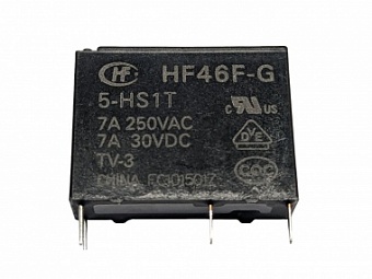 HF46F-G/5-HS1T, Реле электромагнитное