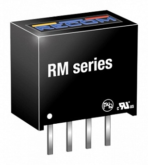 RM-0505S, Преобразователь DC/DC (вых.: 0,25Вт 5В) SIP4