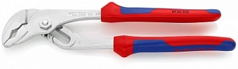 Клещи переставные с гребенчатым шарниром, 34 мм (1 5/16), под ключ 36 мм, 250 мм, хром, 2К ручки