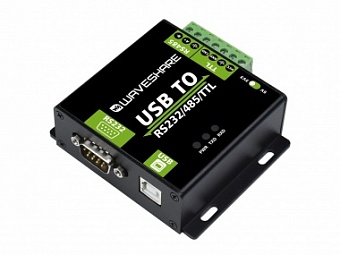 USB TO RS232/RS485/TTL, Преобразователь интерфейсов (SKU 15817)