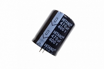 EHP471M2GBB, Конденсатор электролитический (470мкФ 400В 20% 105гр 35х45мм snap-in)