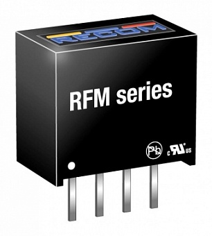RFM-0505S, Преобразователь DC/DC (вых.: 1Вт 5В) SIP4