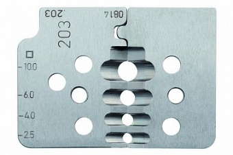Комплект специальных ножей № 203