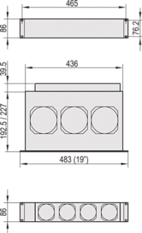 10713-530, FAN TRAY 2U 230V SUPPLEMENTARY