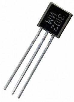 КТ3102ИМ, Транзистор биполярный (NPN 50В 0,2A КТ-26)