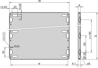 34562-758, MOUNTING PLATE 340D 42HP