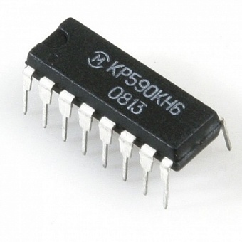 КР590КН6, 8-канальный аналоговый коммутатор (КМОП)