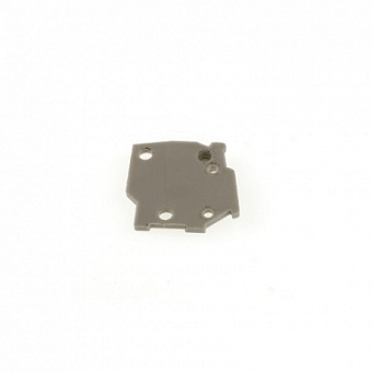 WKR500AC, торцевая заглушка для клемм WKR500A/508A/750A/762A/100A/116A-серии, цвет: серый