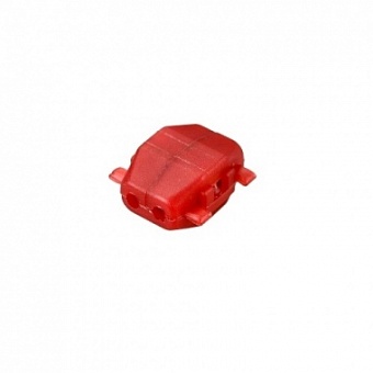 878100-RED, соединитель проводов, материал изол.: P.P,  материал контакта: латунь, провод: 0.5 - 0.7