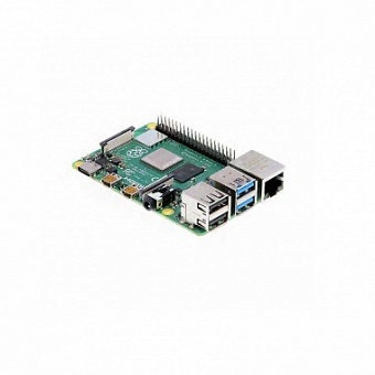 Raspberry Pi 4 model B 4Gb, Одноплатный компьютер BCM2711(Cortex-A72) 1.5 GHz/2 Gb RAM/Micro SD/2*US