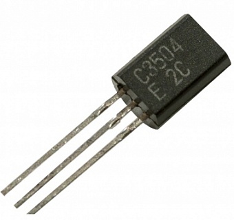 2SC3504, Транзистор биполярный (NPN 60В 0,05A TO92)