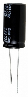 EECHW0D226,ионистор 22Fx2,3V -25+70Cсерия HW радиальн.выв(Panasonic)