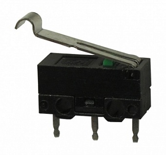 DM1-02P-40G-G микропереключатель с лапкой 125В 1A
