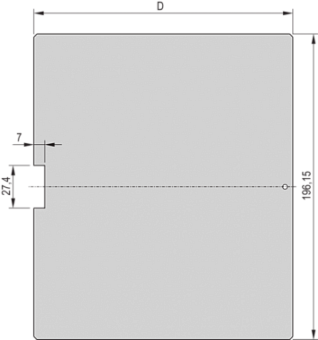 34812-603, PIU SIDE PANEL      6U  167D