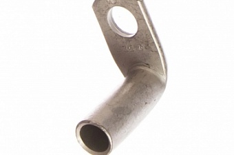 ТМЛс(90) 35-8 , Угловой кабельный наконечник медный луженый под опрессовку