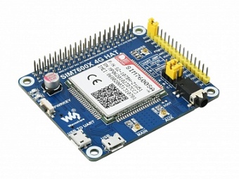 SIM7600SA-H 4G HAT for Raspberry Pi, 4G / 3G / 2G / GNSS, for Australia, New Zealand, Taiwan, Latin