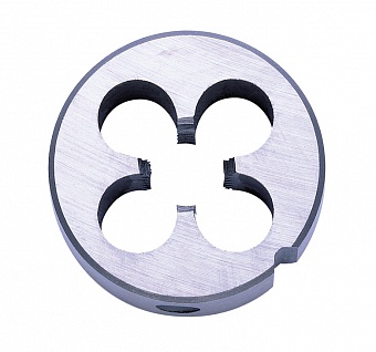 Плашка круглая резьбонарезная HSS, DIN 5158, G(BSP), 3/4 x 14, трубная DIN ISO 228