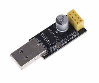 ESP-01W, адаптер CH340 USB на ESP8266 ESP-01 Wifi