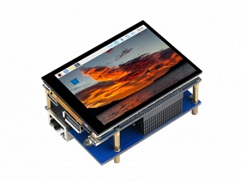 2.8 Touch Screen Expansion For Raspberry Pi Compute Module 4, Optical Bonding Display, Optional Inte