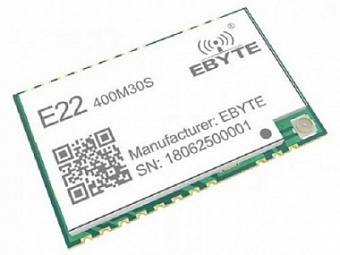 E22-400M30S, Module Low consumption,anti-interference SPI IPEX/STAMP 433MHz 470M 30dBm