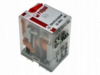 R2N-2012-23-5230-WT, Реле электромагнитное 230VAC 2 Form C 250VAC/12А